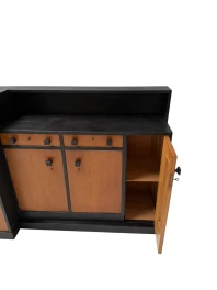 Oak Modernist Art Deco Sideboard or Credenza by Cor Alons, 1927